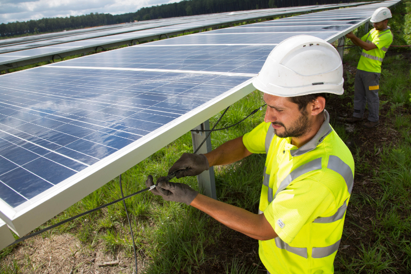 Omexom Energies Renouvelables photo parc solaire